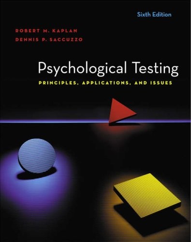 Psychological testing - psychological,