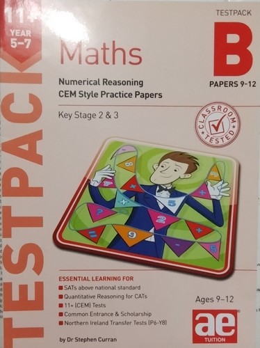 Year maths test pack - 11+,