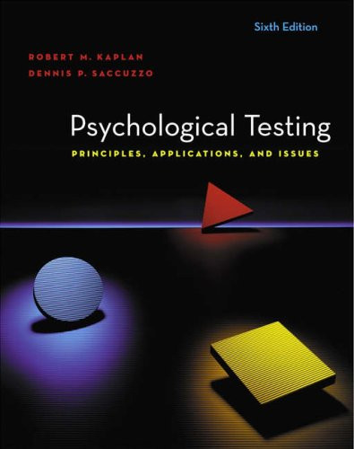 Psychological testing - psychological,
