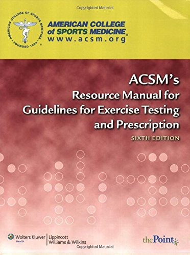 Acsm resource manual - resource,