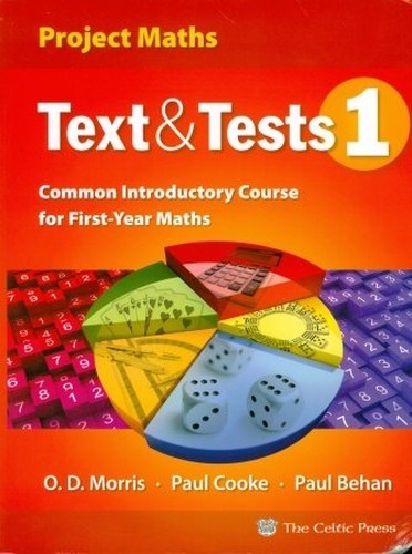Texts and tests common - and,