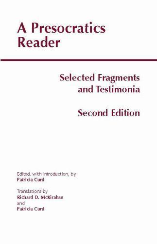 Presocratics reader selected - reader:,